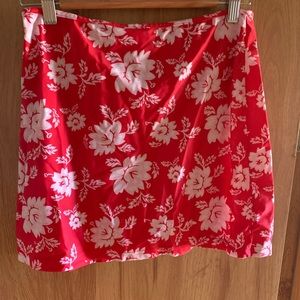 Swim cover up skirt Hawaiian 🌺 print